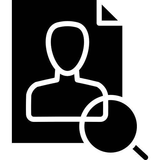 Ícone Análise de Perfil